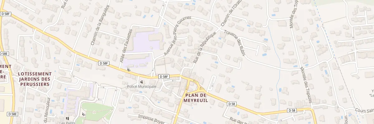 Plan du 10 Pl du 14 Juillet à Meyreuil
