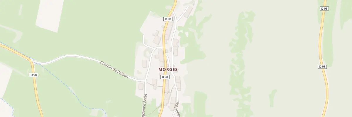 Plan du 4 Rue du Haut de Morges à Montrevel