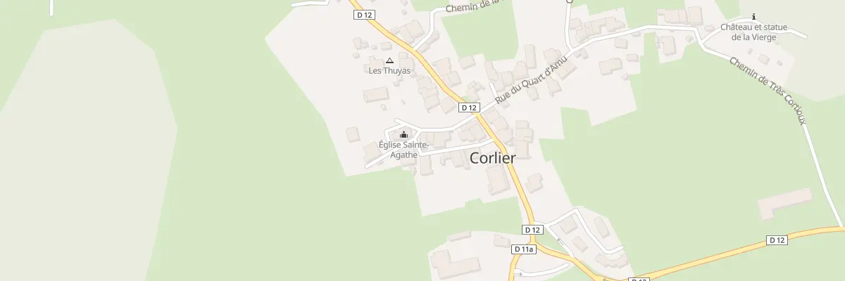 Plan du 67 Rue de l’Eglise à Corlier