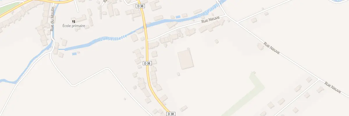 Plan du 58 Rue Neuve à Ruffey-sur-Seille