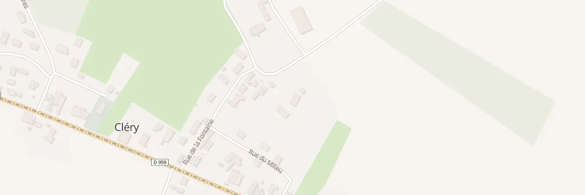 Plan du 3 Rue du Truillot à Cléry