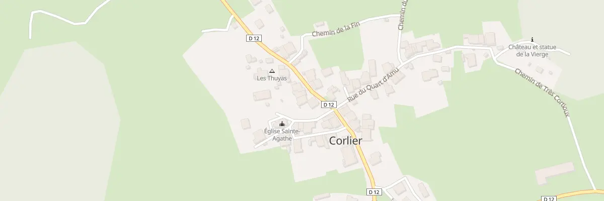 Plan du 191 Rue Principale à Corlier