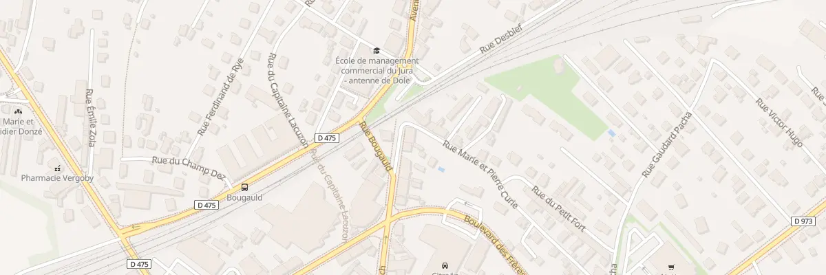 Plan du 35 Av de Northwich à Dole