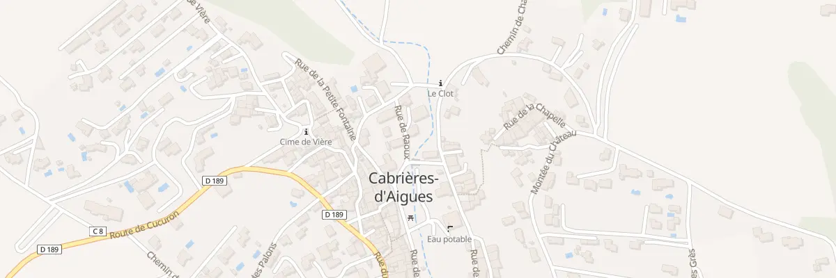 Plan du 5008 Font de la Gaye à Cabrières-d’Aigues