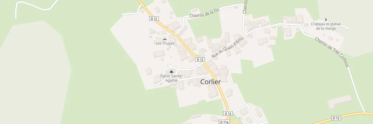 Plan du 181 Rue Principale à Corlier