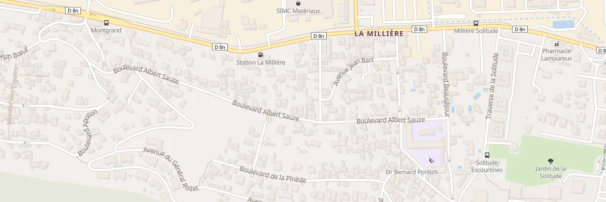 Plan du 51 Bd Albert Sauze à Marseille 11e Arrondissement