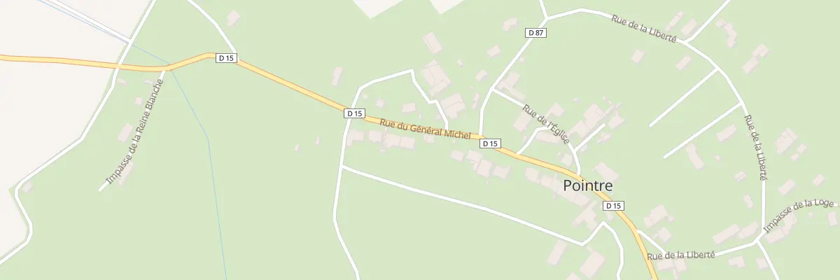 Plan du 24 Rue du Général Michel à Pointre