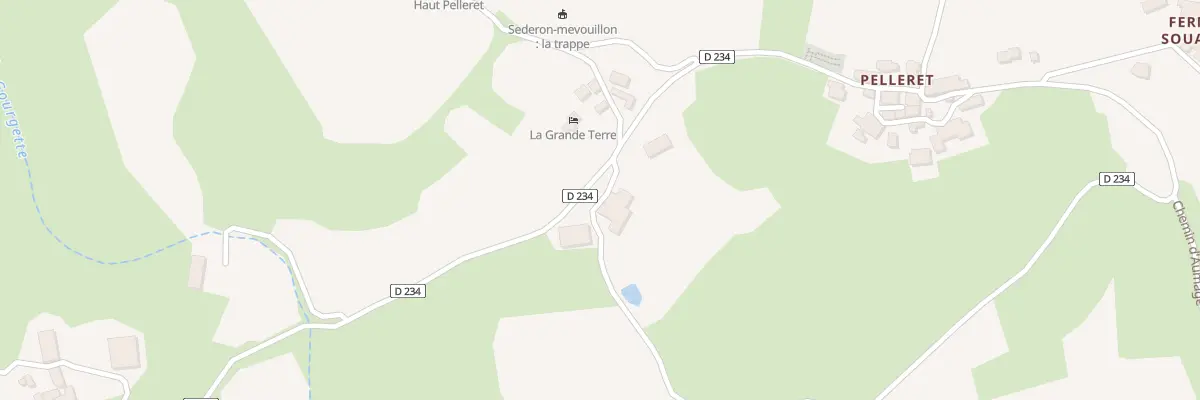 Plan du 7 Che de Louye à Mévouillon