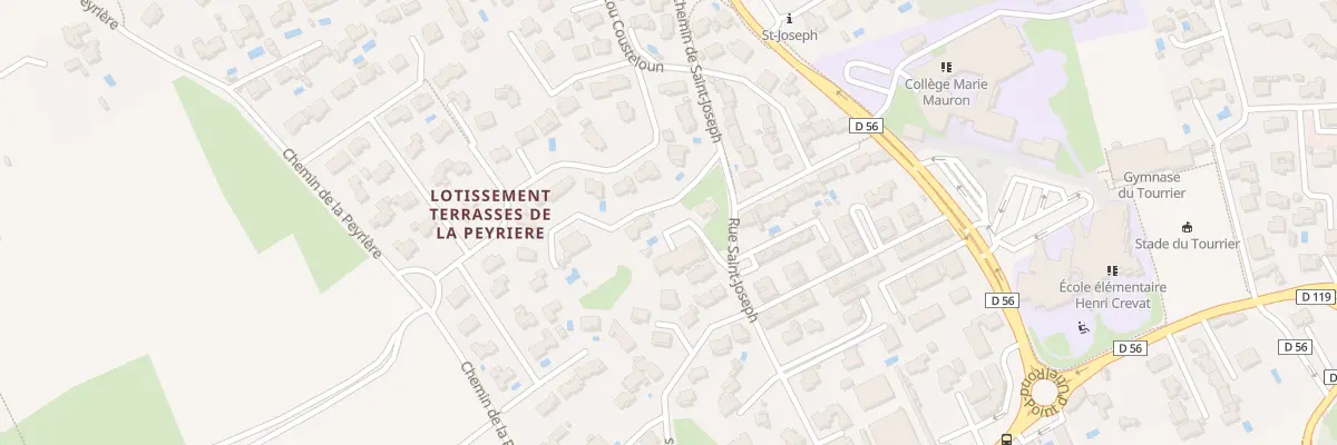Plan du 257 Rue de Saint Joseph à Pertuis