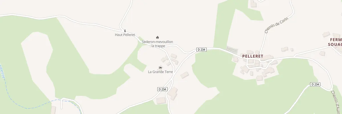 Plan du 5176 La Grande Terre à Mévouillon