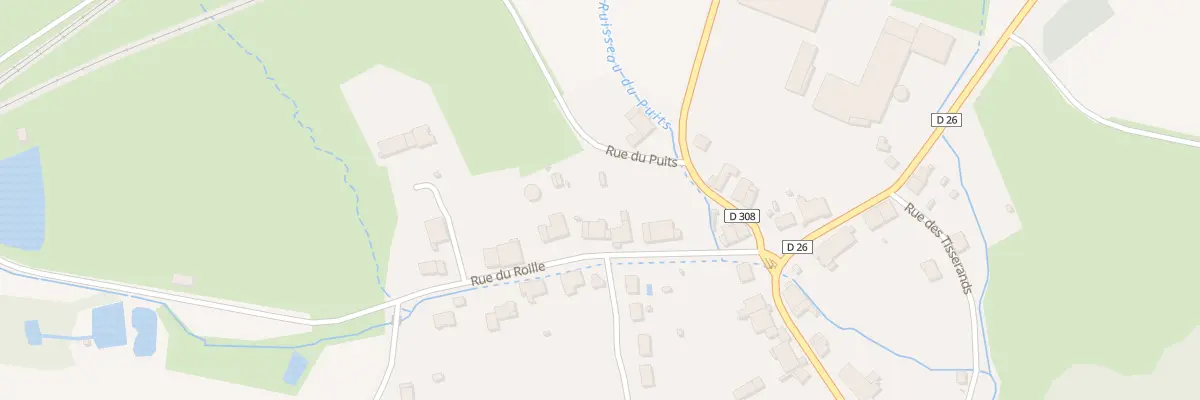 Plan du 10 Rue du Roille à Chaudenay