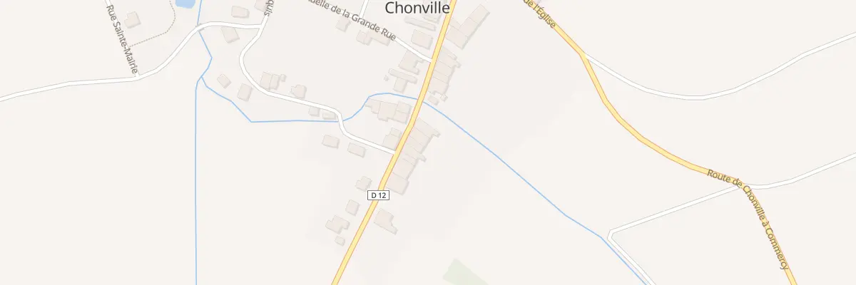 Plan du 39 Gr Grande Rue A Chonville à Chonville-Malaumont