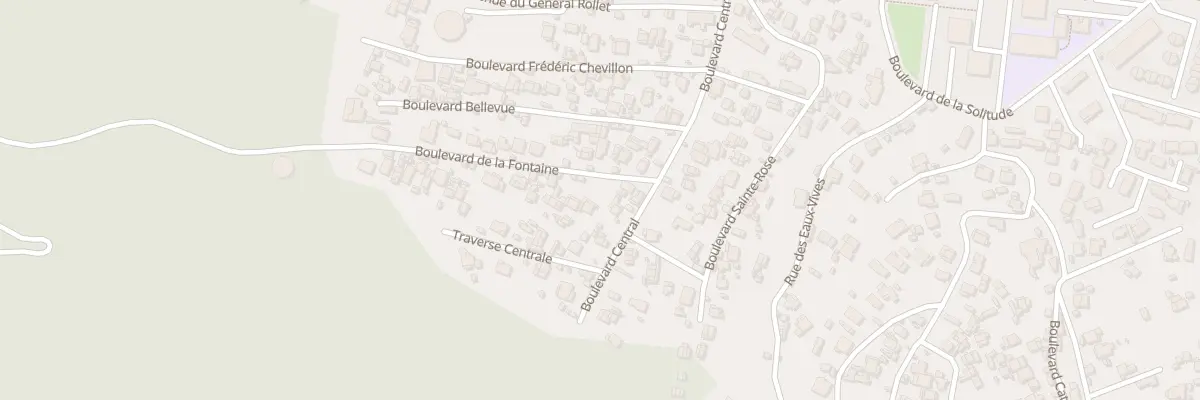 Plan du 3 Bd de la Fontaine à Marseille 11e Arrondissement