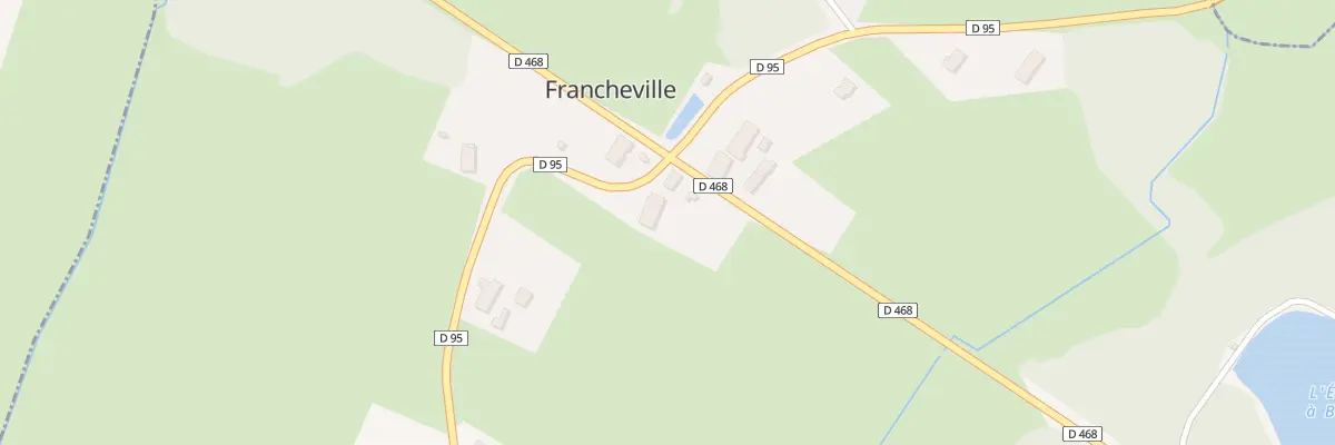 Plan du 5006 Les Champs Devant à Francheville