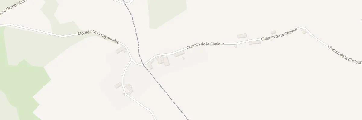 Plan du 113 Che de la Chaleur à Chassignieu