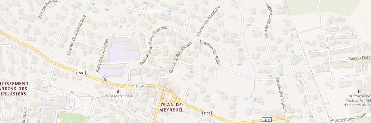 Plan du 9012 Imp des Loriots à Meyreuil