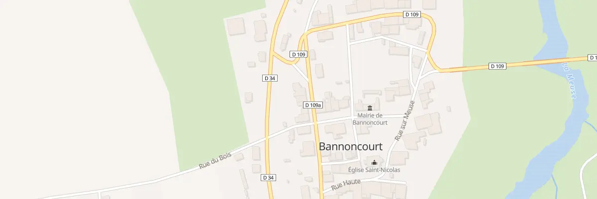 Plan du 23 Rue Montauban à Bannoncourt