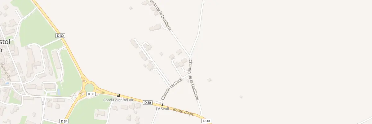 Plan du 468 Che de la Distillerie à Saint-Christol