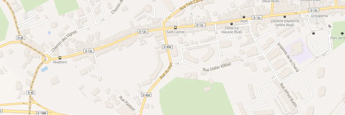 Plan du 135 Rue Didier Kleber à Rives