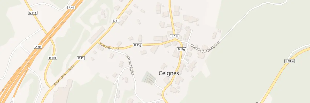 Plan du 45 Rue des Puits à Ceignes