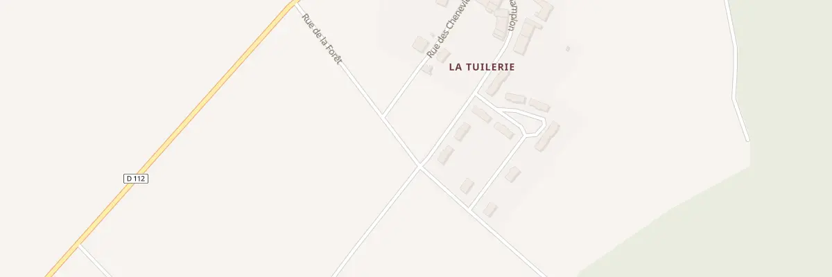 Plan du 1 Rue de la Forêt à Champagney