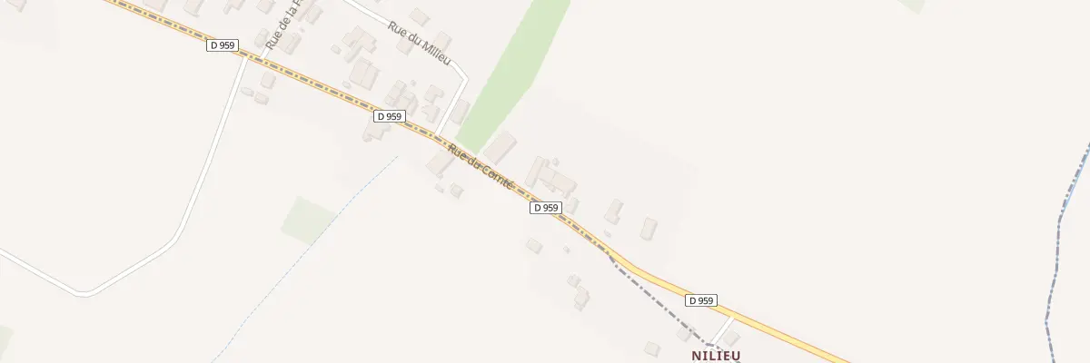 Plan du 23 Rue du Comté à Cléry