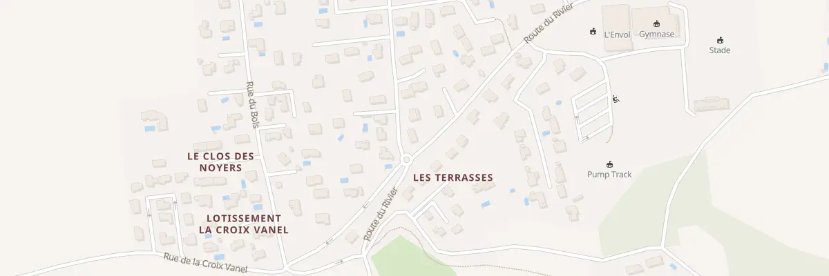 Plan du 605 Rue du Jacquin à Apprieu