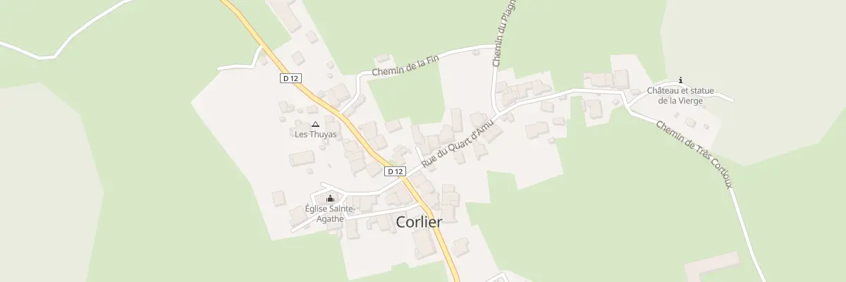 Plan du 21 Imp de la Fruitière à Corlier