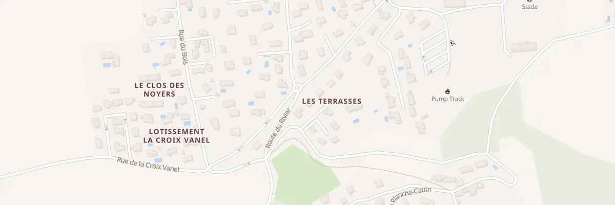 Plan du 95 Rte de Planche-cattin à Apprieu