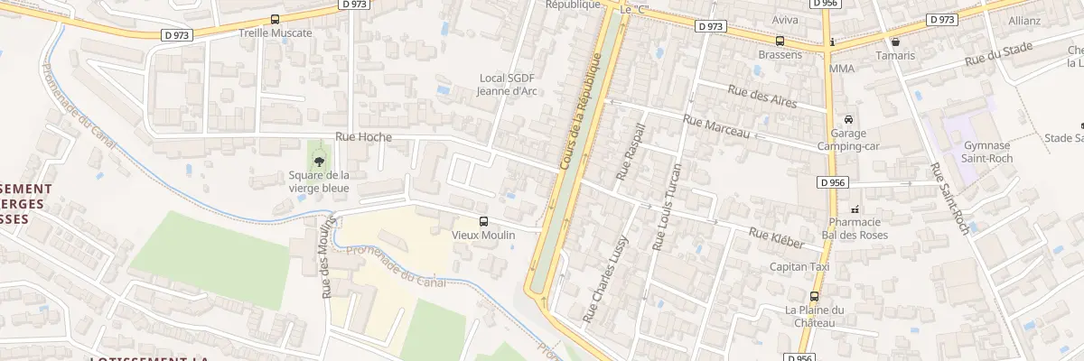 Plan du 7 Rue Hoche à Pertuis