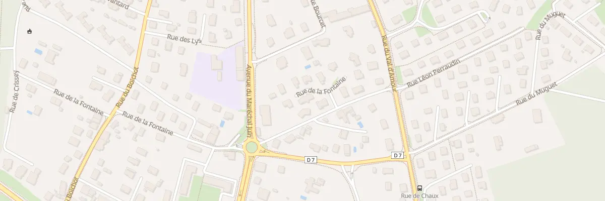 Plan du 34 Rue de la Fontaine à Dole