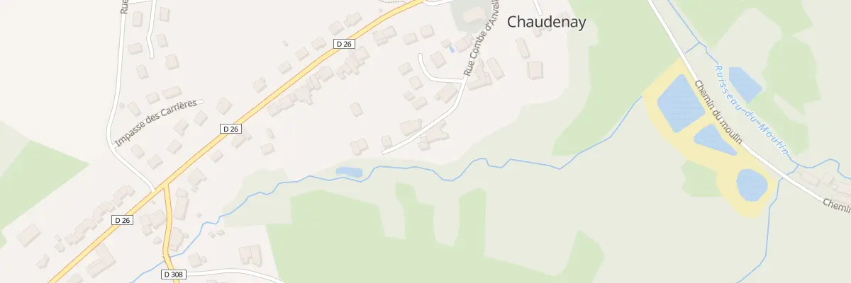 Plan du 5B Rue de la Combe d’Anvelle à Chaudenay