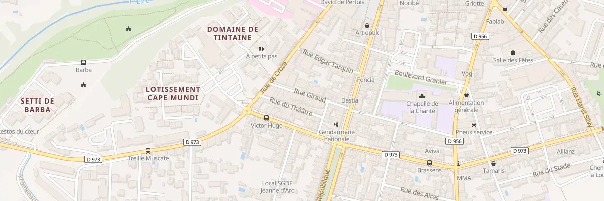 Plan du 60 Rue Giraud à Pertuis