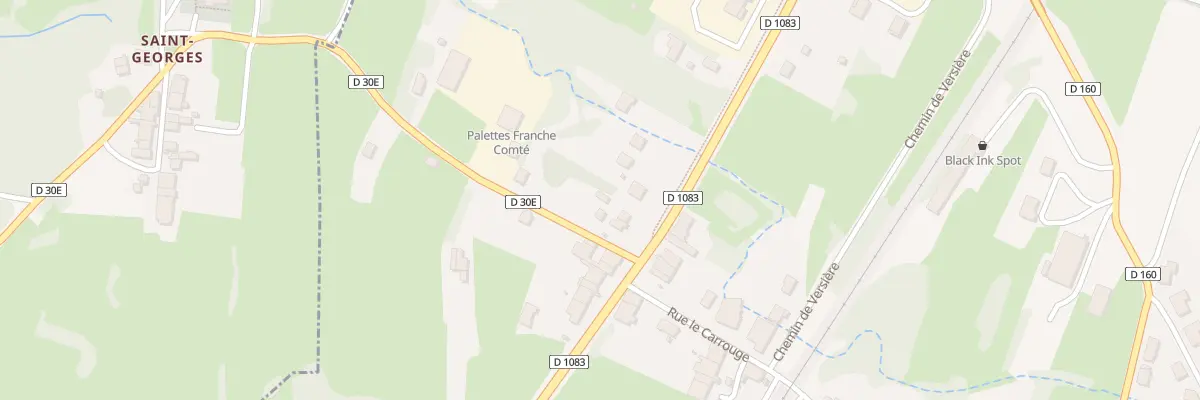 Plan du 3 Rte de Lons le Saunier à Gevingey