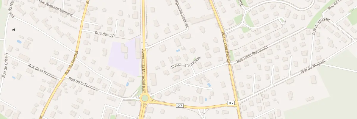 Plan du 36C Rue de la Fontaine à Dole
