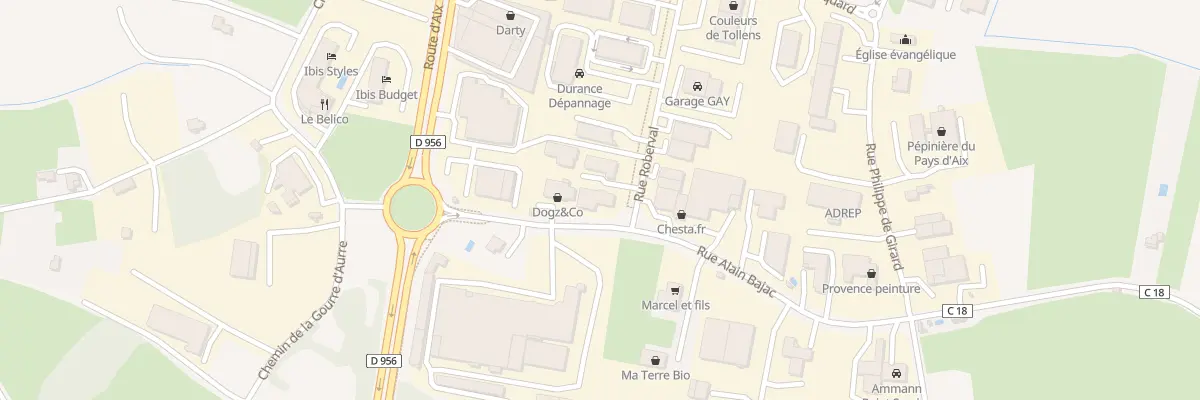 Plan du 147 Rue Alain Bajac à Pertuis