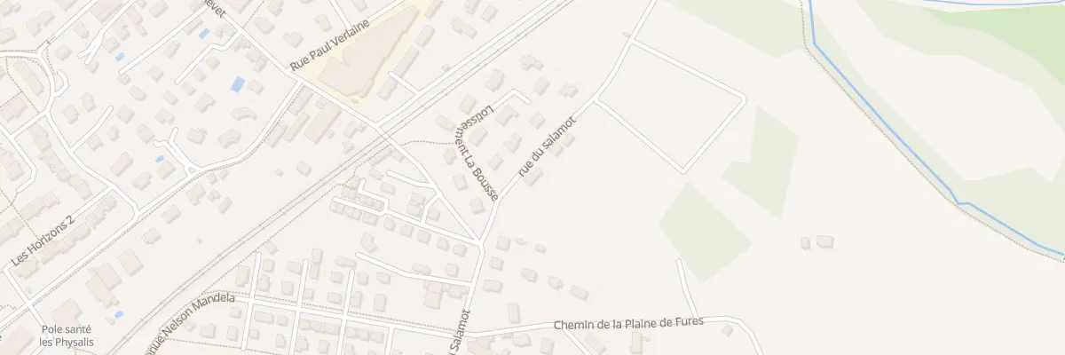 Plan du 9002 La Rousse à Tullins