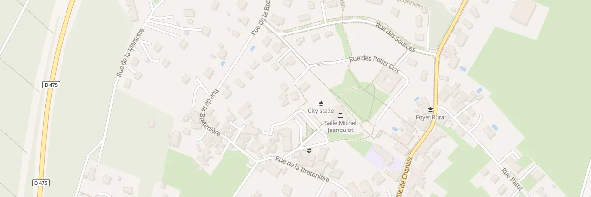 Plan du 15 Rue des Petits Clos à Authume
