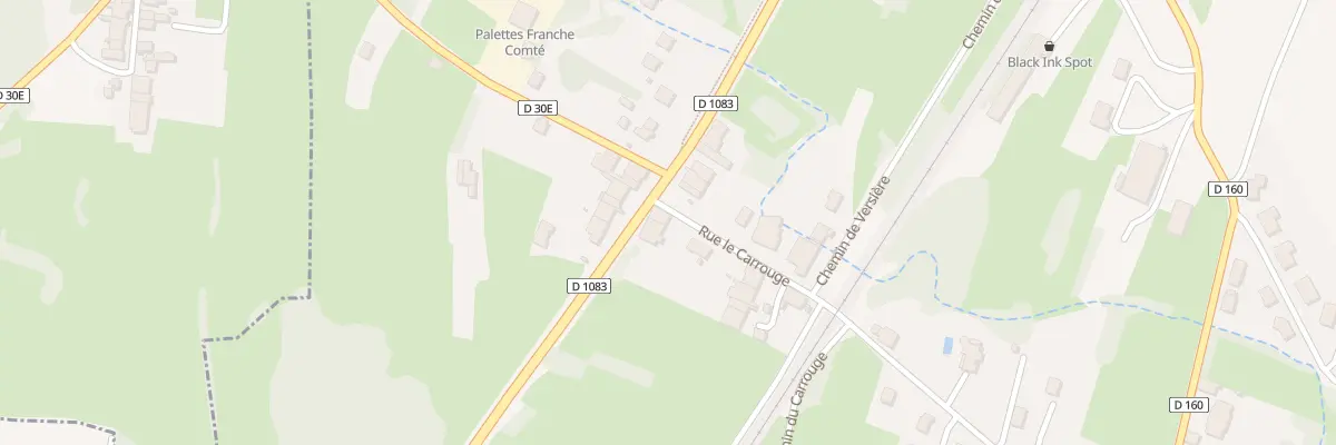 Plan du 1 Rte de Lyon à Gevingey