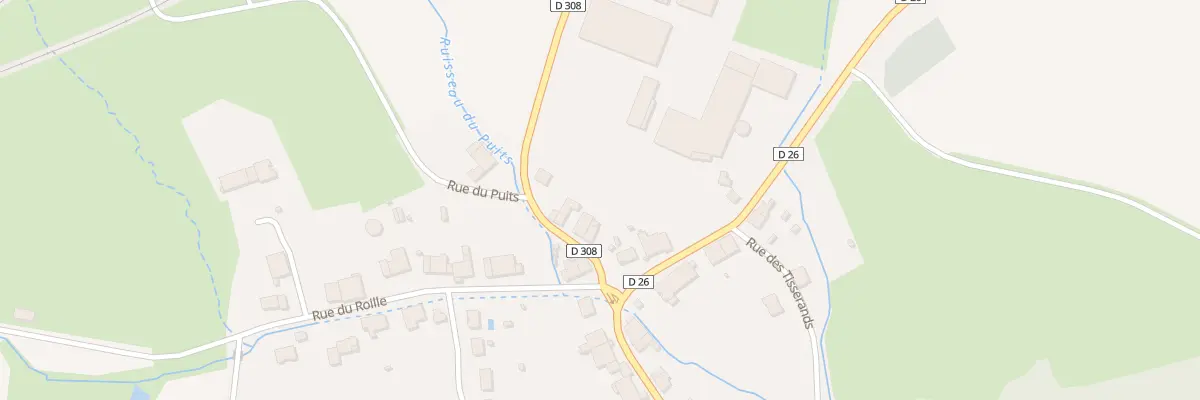 Plan du 2 Rue du Prays à Chaudenay