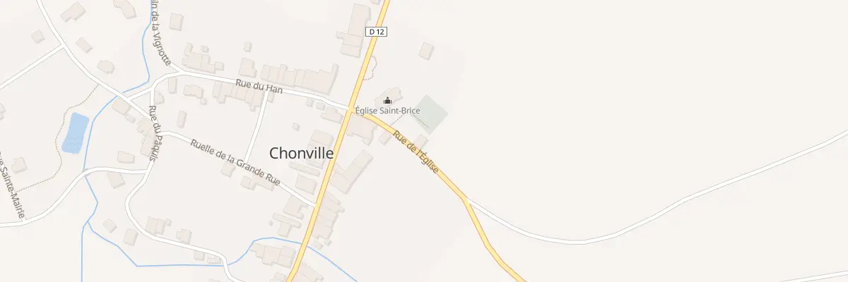 Plan du 1 Rue de l’Eglise à Chonville-Malaumont