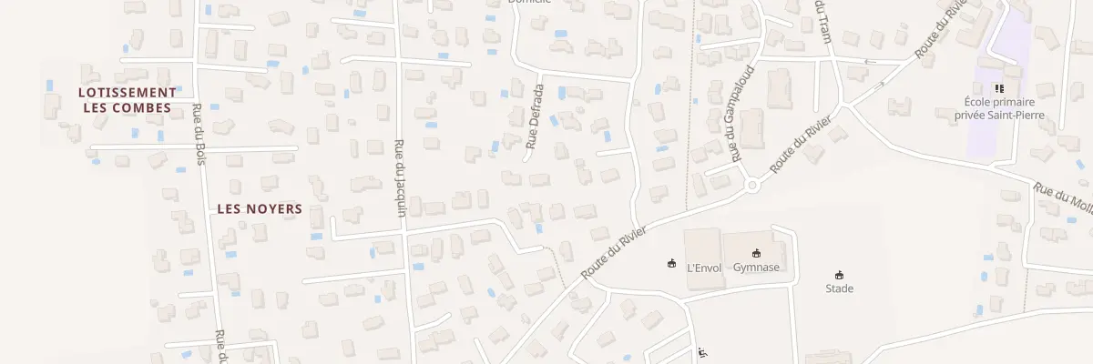 Plan du 179 Rue Defrada à Apprieu