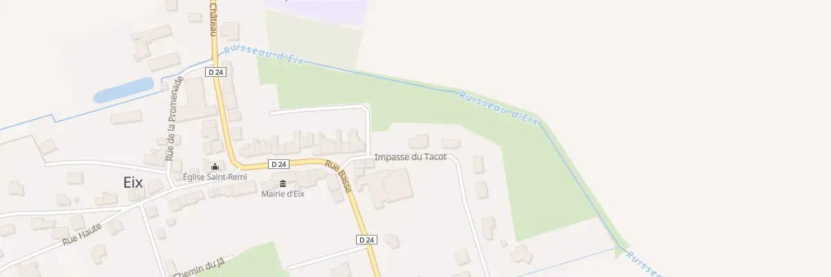 Plan du 2B Imp du Tacot à Eix