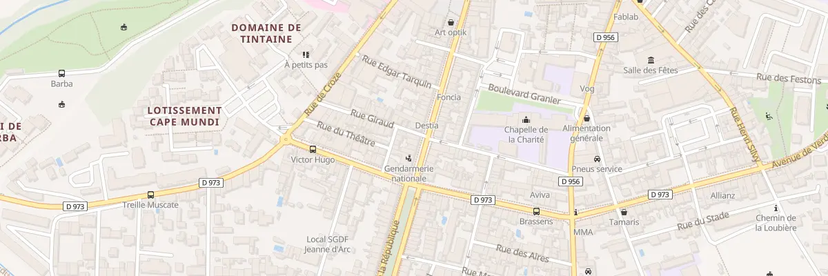 Plan du 122 Rue Giraud à Pertuis