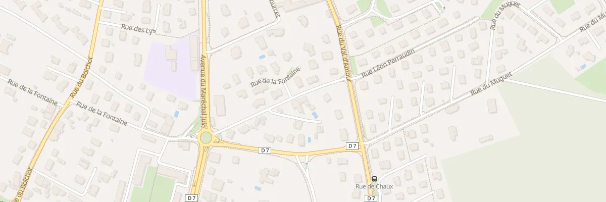 Plan du 49 Rue de la Fontaine à Dole