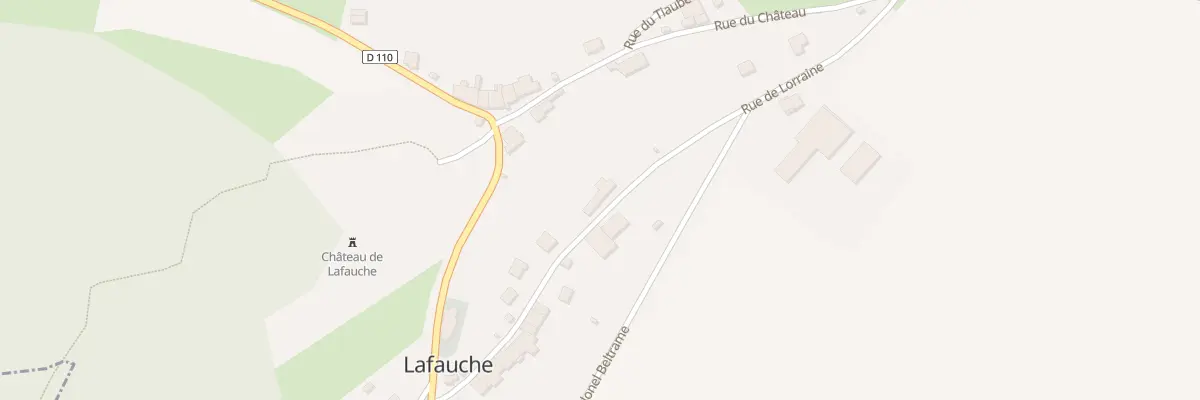 Plan du 13 Rue de Lorraine à Lafauche