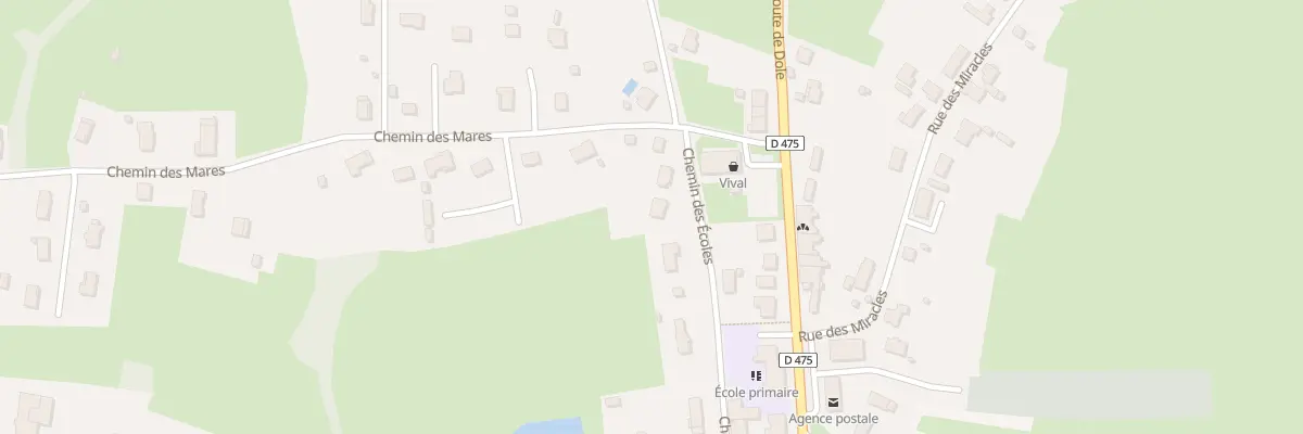 Plan du 12 Che des Écoles au Deschaux