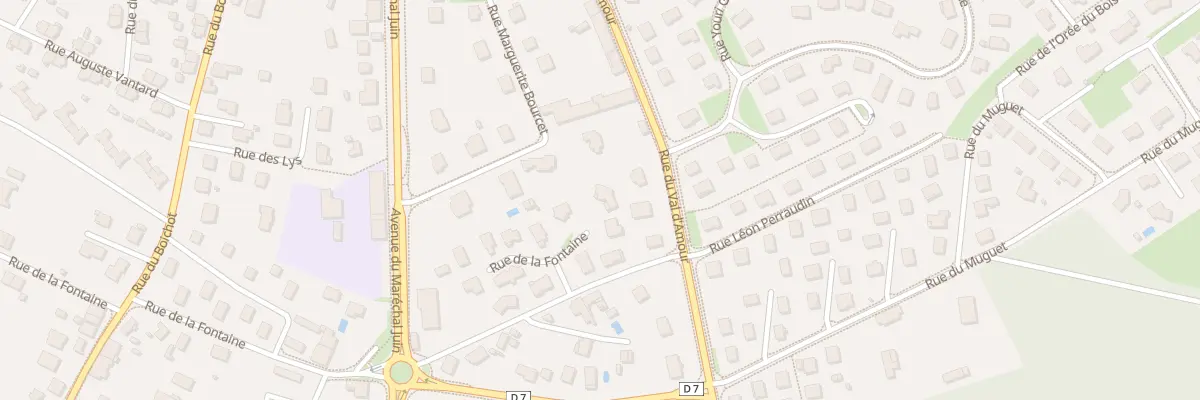 Plan du 42 Rue de la Fontaine à Dole