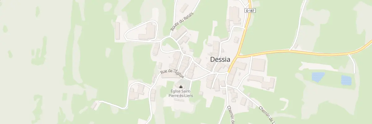 Plan du 45 Rue de la Mairie Dessia à Montlainsia