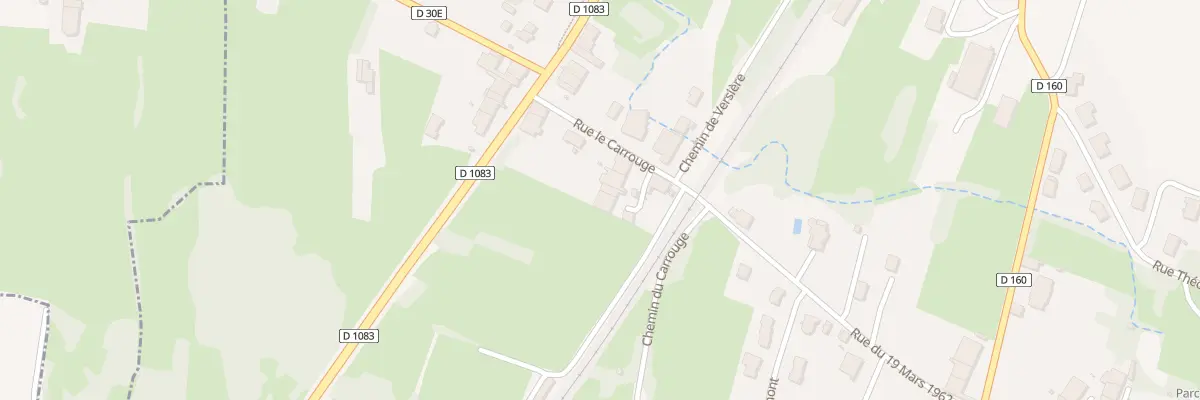 Plan du 7 Rue le Carrouge à Gevingey